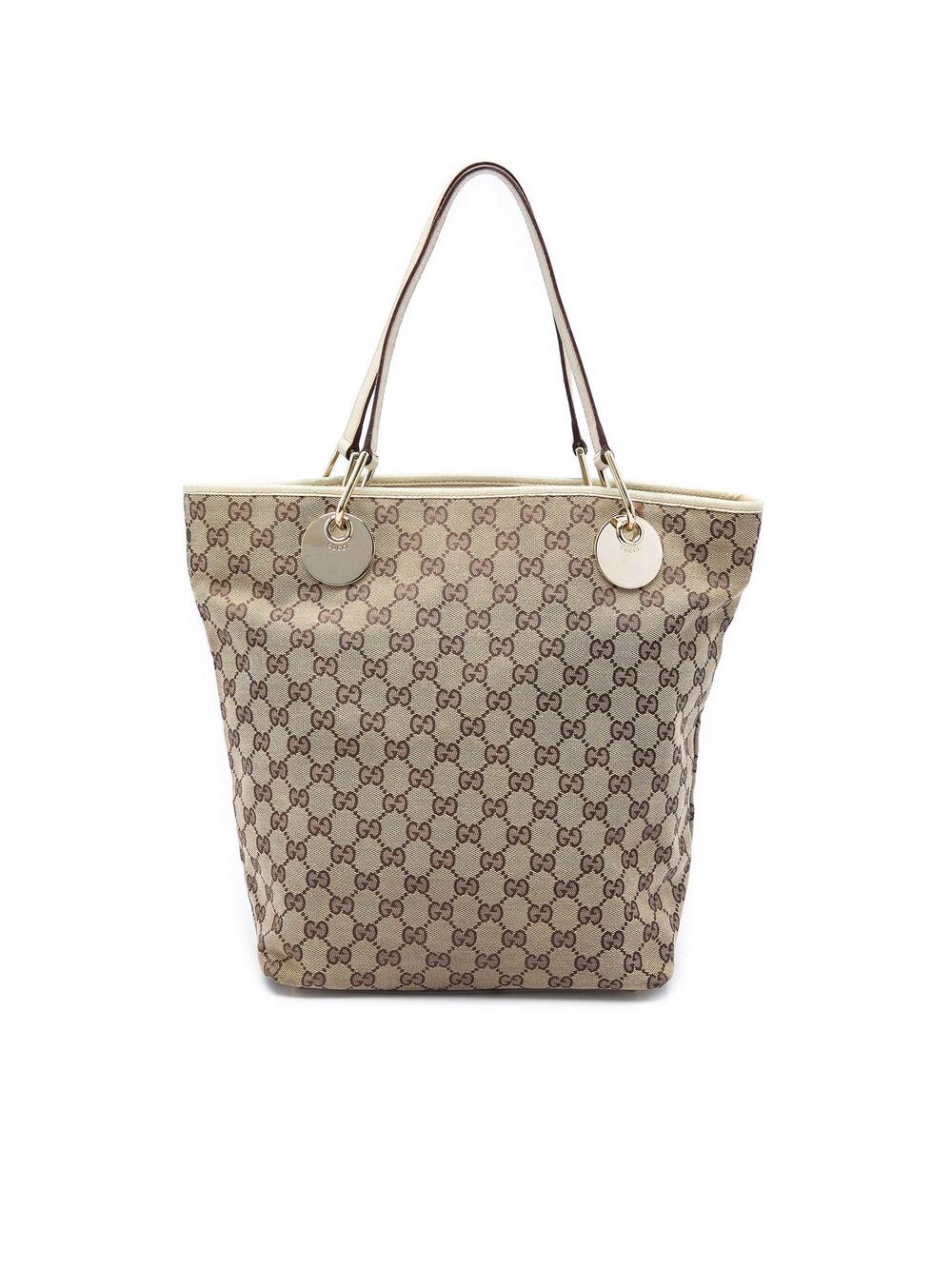 Gucci Large Gg Canvas Eclipse Tote Pre- #362640G50B